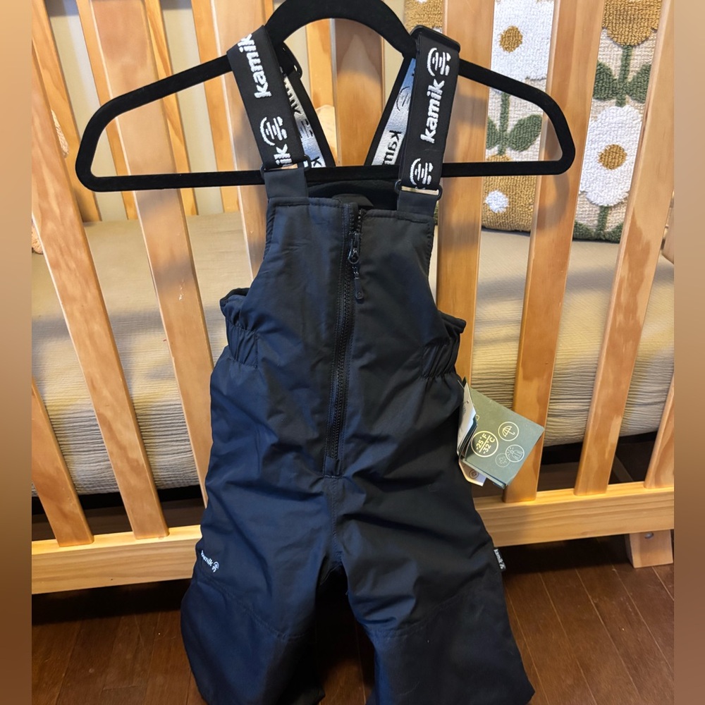 Kamik Kids Black Overalls
